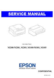 Wait for this screen then press ok. Epson M200 Series Service Manual Pdf Download Manualslib