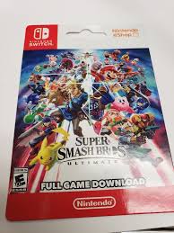 Super Smash Bros Nintendo Switch Digital Code Super Smash Bros Smash Bros Nintendo Switch
