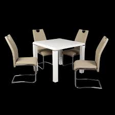 Tables and chairs in metal, made with 100% italian materials. Trend High Gloss White 3ft Square Dining Table 4 Chairs Free Delivery Returns