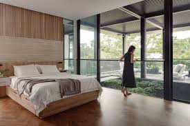 photo 8 of 17 in an open airy house in singapore frames rare bed frame design custom bed frame floating house