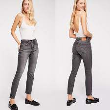 Levi S Jeans Levis 5 Skinny Jeans Coal Black Size 26 Poshmark