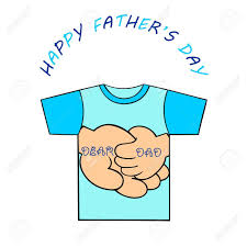 Fathers day shirts funny fathers day fathers day crafts dad to be shirts t shirts for women diy this free tie template printable pdf is perfect for a father's day craft! Happy Father S Day T Shirts Dear Father Father S Day Greeting Royalty Free Cliparts Vectors And Stock Illustration Image 58714383