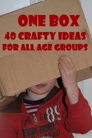 18 amazing things parents made for their kids with a cardboard box. Box Get Crafty What To Make From A Box Red Ted Art Make Crafting With Kids Easy Fun