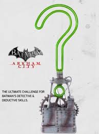 Collectibles guide panessa studios collectible locations. Riddler Trophy Replica From Batman Arkham City Brian Carnell Com