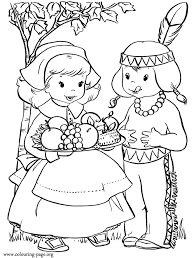 Check spelling or type a new query. Thanksgiving Kids Having Fun In The Thanksgiving Day Coloring Page Coloring Home