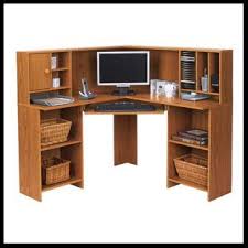 Make sure to utilize the upper and lower shelves on this modern corner desk for your documents or a picture frame. Pin On Desk Ideas