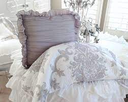 From updated farmhouse to cozy french country, these bedding toppers create a look you can afford. French Vintage Cottage Farmhouse Gray Matelasse Coverlet French Country Bedrooms Country Bedroom French Country Decorating