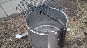 To make this fire pit, the first step is to source a washing machine drum. Stainless Steel Washer Drum Fire Pit With Grill Washer Drum Washing Machine Drum Fire Pit Materials
