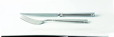 Maybe you would like to learn more about one of these? Fortessa Bistro 18 10 Stainless Steel Flatware Set Service For 1 5 Piece Amazon Ca Home
