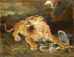 The silence of snow eileen merriman us$ 35.99. Work Of Art A Lioness With A Heron