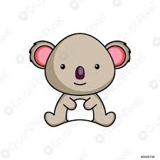 Coloriage petit koala trop mignon dessin gratuit à imprimer dessins gratuits à colorier coloriage trop mignon à imprimer coloriage bébé animaux trop mignon a imprimer dessin de chien trop mignon et facile. Mignon Entreprise Koala Icone Sur Fond Blanc Mascotte Dessin Vecteur Stock Crushpixel