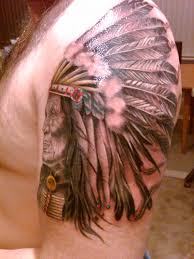 Warrior tattoos are a show of strength as well as style. Indian Warrior Tattoos