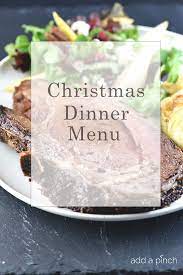 Cover with 2 sheets of foil arranged to form a loose tent over bird. Make Ahead Christmas Dinner Menu Add A Pinch
