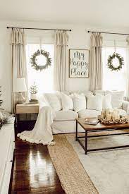 Maybe you would like to learn more about one of these? Our Christmas Home Tour Farmhouse Decor Living Room Farm House Living Room Curtains Living Room