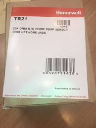 Details About New Honeywell Tr21 Room Temperature Sensor 20k Ohm Ntc Less Network Jack New