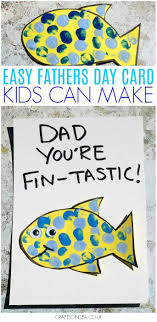 Shaped into a shirt, a couple. Fathers Day Card Kids Can Make Finger Painting Fish Homemade Fathers Day Card Fathers Day Crafts Father S Day Activities