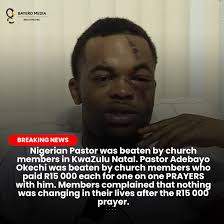 Actor asks colleague to pray with pastors
