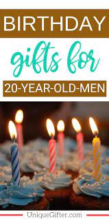 Maybe you would like to learn more about one of these? Birthday Gifts For 20 Year Old Men Unique Gifter Birthday Presents For Him Mens Birthday Gifts Birthday Present For Boyfriend