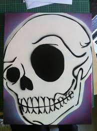 We did not find results for: Skull Stencil Spray Paint On Canvas Skull Stencil Sugar Skull Tattoos Skull Painting