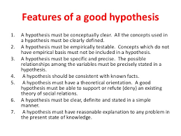 Hypothesis