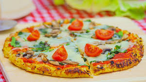 Cauliflower Pizza Crust Gives You All Of The Flavor With None Of The Carbs Cauliflower Crust Pizza Pizza Crust Cauliflower Pizza
