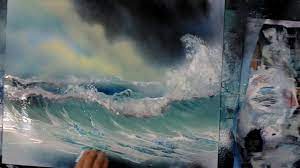 How To Spray Paint A Wave Speed Painting Spray Paint Art Secrets Lesson Paintingtube
