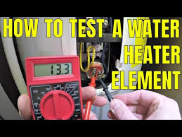 How To Test A Water Heater Element Youtube