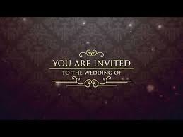 Best Traditional Wedding Invitation Video Free Wedding Invitation Video 10 Free Blank Youtube In 2020 Wedding Invitation Video Free Wedding Invitations
