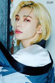 Want to discover art related to hyunjin? Photoshoot Stray Kids Bang Chan Hyunjin For Clio Hallyu