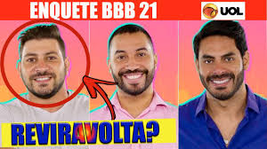 Enquete bbb 2021 uol quem vai ser eliminado? Enquete Uol Atualizada Revela Quem Vai Sair Hoje Do Bbb 21 No Paredao Entre Caio Rodolfo E Gilberto Youtube