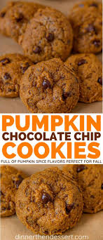 Pumpkin Chocolate Chip Cookies Are Soft Moist And Cakey Full Of Warm Pu In 2020 Pumpkin Chocolate Chip Cookies Cookies Recipes Chocolate Chip Pumpkin Chocolate Chips