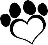 Clipart images may be added to commercial products but they cannot be added to collections, either online or in disk format. Dog Paw Print Clip Art Royalty Free 555 Dog Paw Print Clipart Vector Eps Illustrations And Images Available To Searc Paw Print Clip Art Dog Paw Print Clip Art