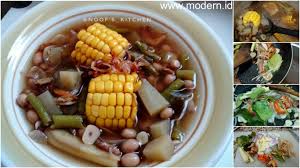 Sayur yang dibuat dengan kuah bening ini memang sangat segar cocok untuk disajikan dengan beragam lauk pauk baik itu ayam, seafood, atau bahkan dengan tahu. Resep Sayur Bening Jangan Loncom Pedas Nikmatnya Tiada Tara Modern Id