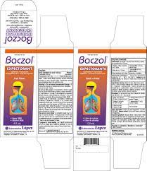 Baczol Expectorant Liquid Lex Inc