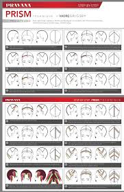 Prism Color Placement Hair Color Techniques Hair Color Placement Pinwheel Hair Color