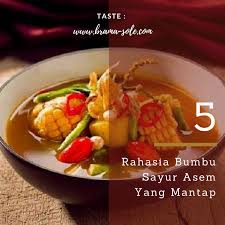 Karena menggunakan buah asam muda, kuahnya pun menjadi masukkan air dalam panci bersama bumbu halus, jagung, kacang tanah, buah melinjo, asam muda, daun salam, dan lengkuas. 5 Rahasia Bumbu Sayur Asem Yang Mantap Bramasole Travel Lifestyle Self Healing Journal