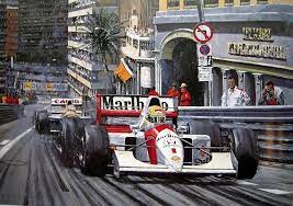 Exploring auto racing from different angles and perspectives through the art of nicholas watts preserving a fleeting moment in time is something that historians and romantics alike often wish they. Monaco Maestro Von Nicholas Watts Kunstdruck Mit Wasserschaden Www Imd Motorsport De