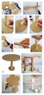 Diy Cake Stand Diy Cake Stand Diy Cake Gold Diy
