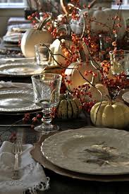 The Table S All Set The Turkey S In The Oven And It S Time To Get Busy On All The Fix Thanksgiving Tablescapes Thanksgiving Table Settings Thanksgiving Table
