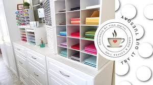 4 amazing concept open kitchen design ideas. Mini Craft Room Tour My Stamp And Die Storage How And Where Youtube