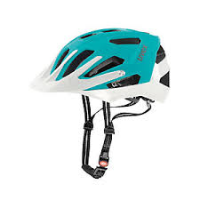 Fahrradhelm Weiss Turkis Wanderfreunde Hainsacker