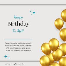 12 Short Heart-Touching Birthday Poems for Myself - Poetry Farm - Blog