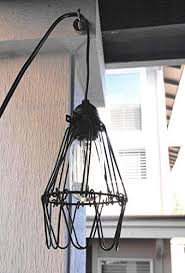 50+ of these bird cage lights was featured in our customer's restaurant elaborate build, please visit our blog to see their feature and also featured at. Industrial Metal Bird Cage Lamp Guard String Light Shade Open Close Fl Homeloft Europe