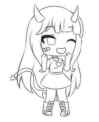 Desenhos para colorir da lol. Pin De Ala36 En Gachas Colorear Anime Anime Facil De Dibujar Chibi Dibujos