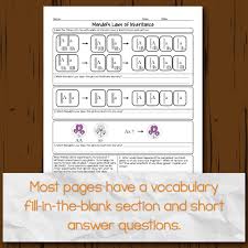 Chapter 12 mendel meiosis worksheet answers. Genetics Homework Pages