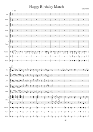 Georgina, voltarian prizewinning in happy birthday clarinet sheet music until. Happy Birthday To You Sheet Music For Piano Snare Drum Bass Drum Crash More Instruments Mixed Ensemble Musescore Com
