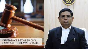 These sentences come from external sources and. Difference Between Civil Laws Other Laws In Tamil Youtube