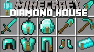 (can be found at layer 16 and below, if you smelt it is turned into black. Minecraft Diamond House Mod Living Inside A Diamond Block Minecraft Youtube