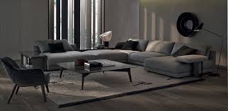 The bristol sofa not only offers a plush double backrest, but also can be expanded into a sectional or punctuated with a chaise. Sofas Poliform Bristol