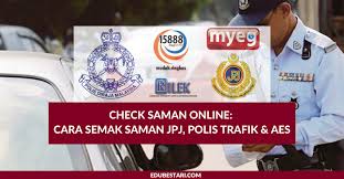 Semak saman, lesen memandu dan mata kejara jpj melalui sms: Check Saman Online Cara Semak Saman Jpj Polis Trafik Aes Edu Bestari